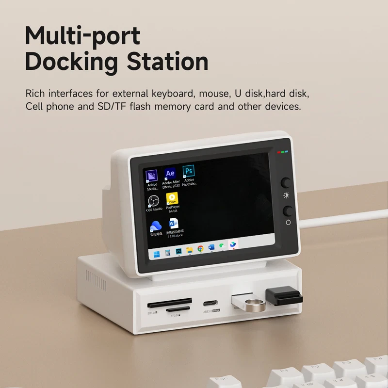 The Nostaly Monitor® Retro Docking Station Monitor